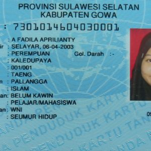 A. FADILA APRILIANTY