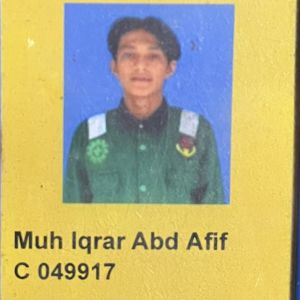 Muh iqrar abd afif