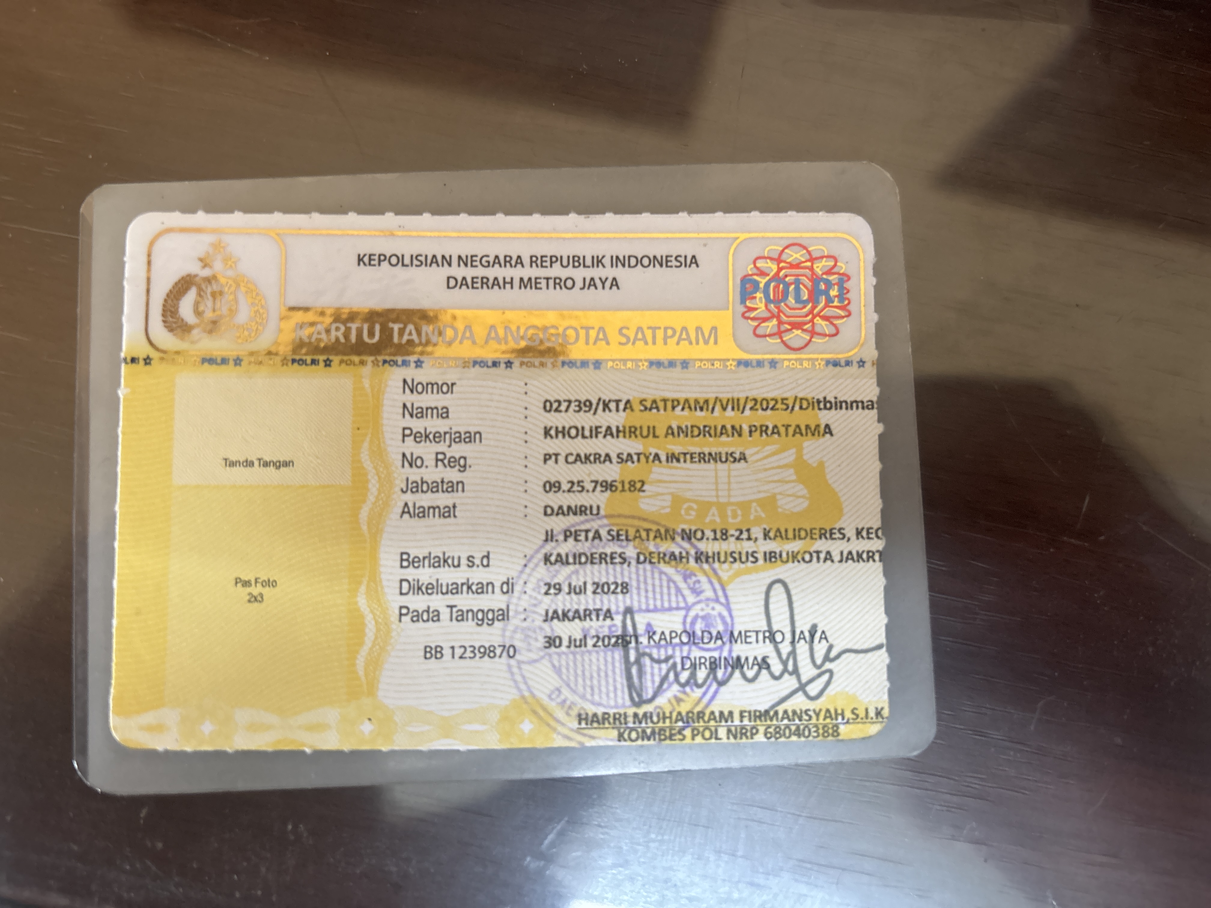 Kholifahrul andrian pratama